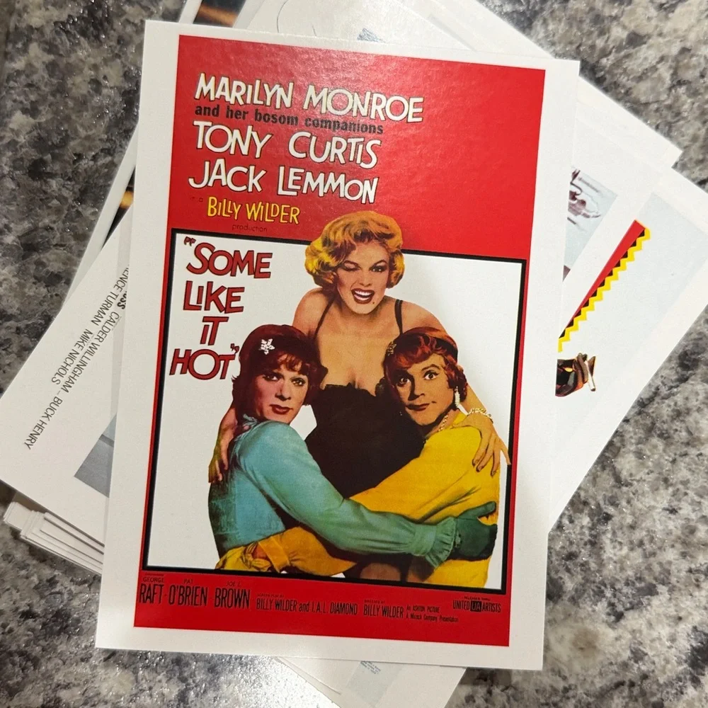 MOMA Museum of Modern Art NYC 50 Movie Posters Postcards Classic Film Hollywood